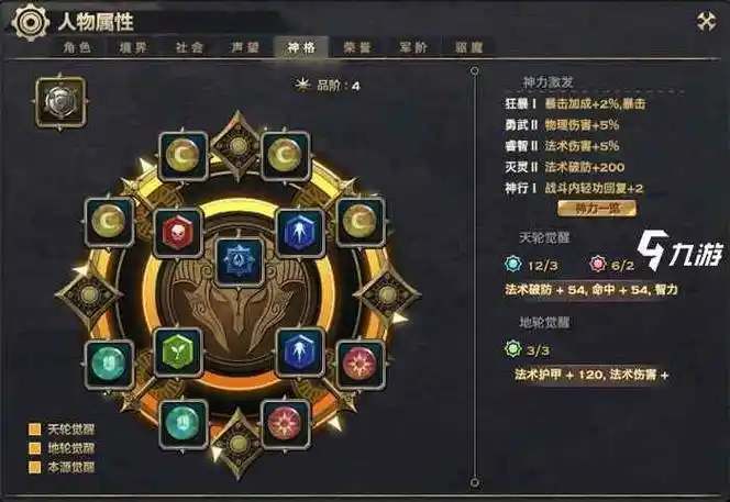 天谕手游神格培养推荐 玩转神格轻松提升属性_天谕手游_九游手机游戏