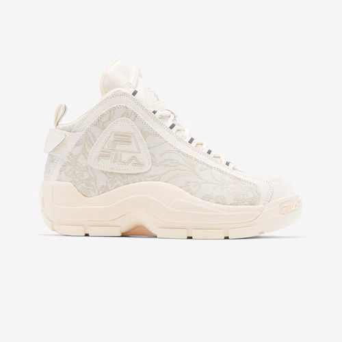 斐乐(fila)女鞋篮球鞋grant hill 2花卉提花厚底增高稳定支撑透气高帮