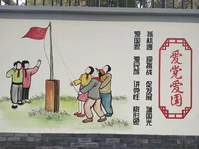 邻里和谐文化墙