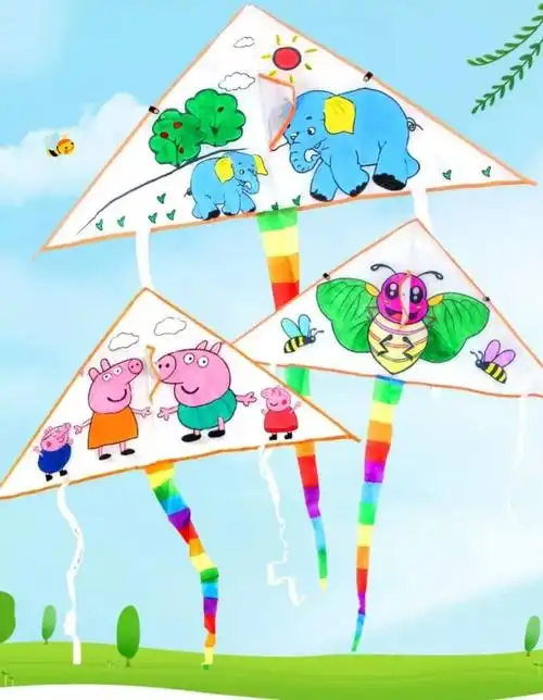 "手绘风筝,放飞梦想"diy手绘风筝亲子活动邀请函