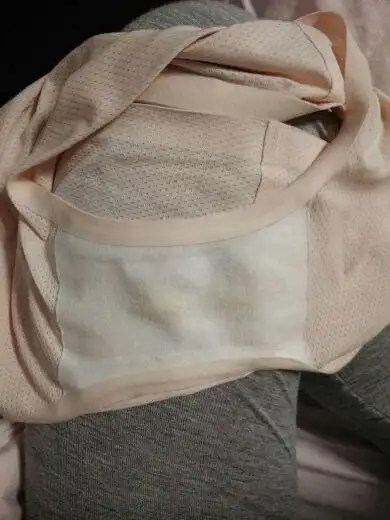 孕34天,内裤上不知道是白带还是咖分泌物,求解!