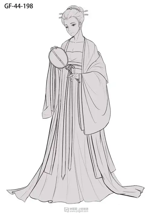 古风类服饰剪裁设计—基础汉服