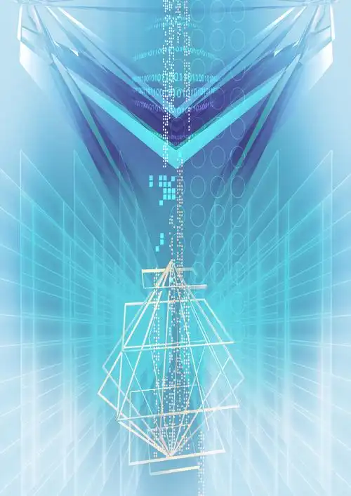 现代科技创新海报背景