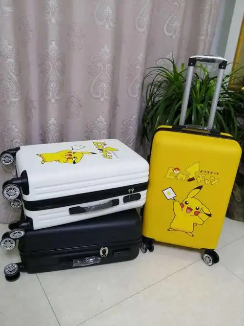 行李箱通用学生韩版初中生网红拉杆箱卡通大容量小清新可爱密码箱子