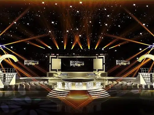 zs-2019年国际超模大赛走秀舞台舞美3d效果图-0331