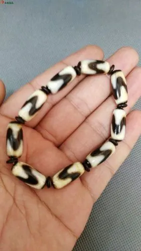 藏传 虎牙 天珠 手串