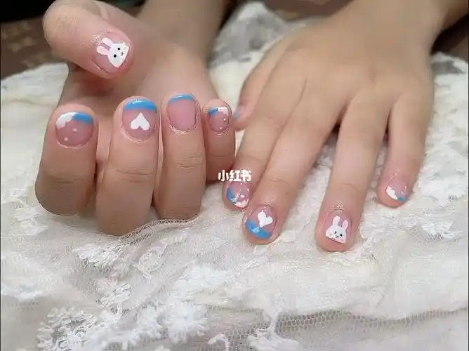 小朋友美甲  #可爱美甲  #儿童美甲  #手绘美甲