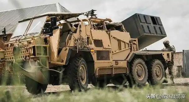 特别定制英国为乌克兰定制用于发射硫磺导弹的wolfram战车