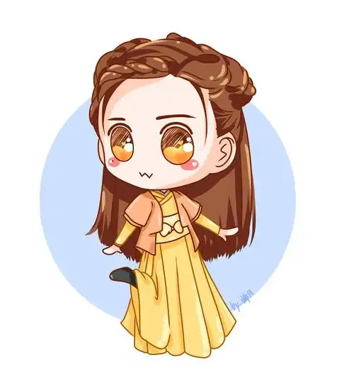 迪丽热巴手绘动漫