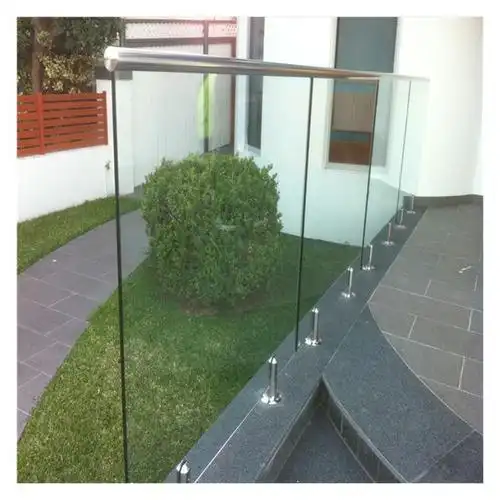 0成交0米泳池玻璃栏杆无框落地钢化玻璃简易设计栏杆狄姆斯06550.