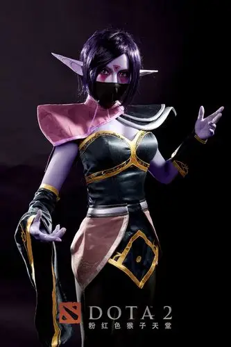 专业cos团队粉猴出品 dota2美女圣堂灵感抓拍