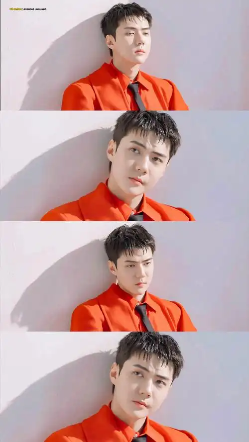 吴世勋聚光杂志金九封面##吴世勋颜值天才