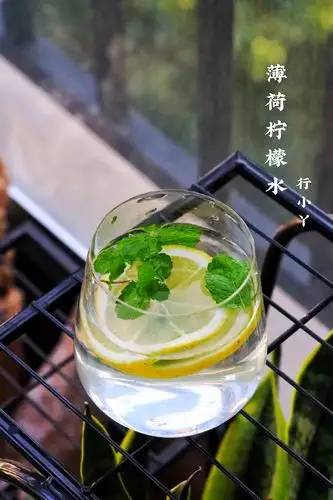 薄荷柠檬水