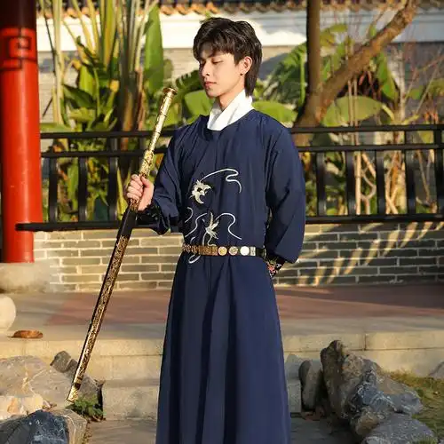 明制原创古风刺绣汉服男士古装锦衣卫侠客驸马爷汉服