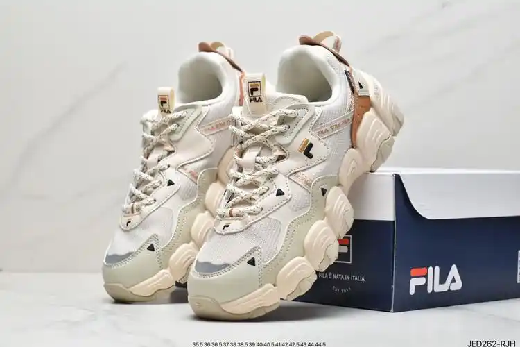 斐乐(fila) 【蔡徐坤同款】 潮牌猫爪3代老爹鞋增高透气运动情侣跑鞋