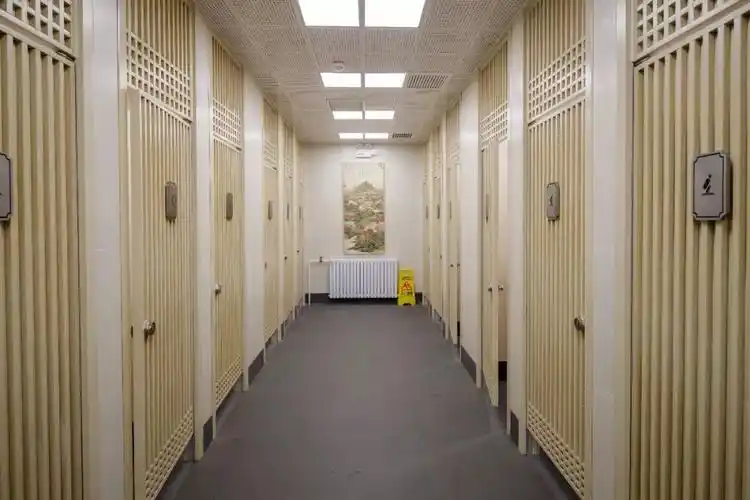 故宫博物院刚刚改造升级换代的公厕