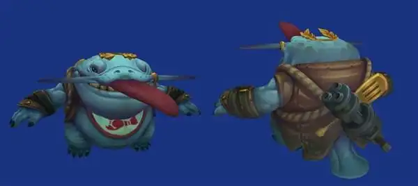 lol2016河流之王愚人节皮肤视频 塔姆皮肤海牛阿福图片