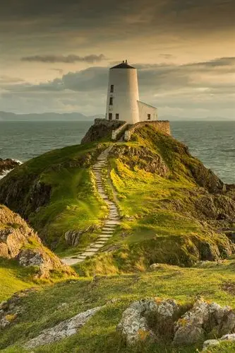 壁纸 灯塔,海,草 3840x2160 uhd 4k 高清壁纸, 图片, 照片