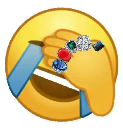 小黄脸炫富捂眼表情包_捂眼_炫富_小黄脸表情