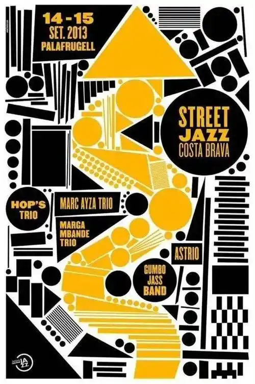 夸张的极繁风海报!让人头皮发麻~_设计_福利_故障