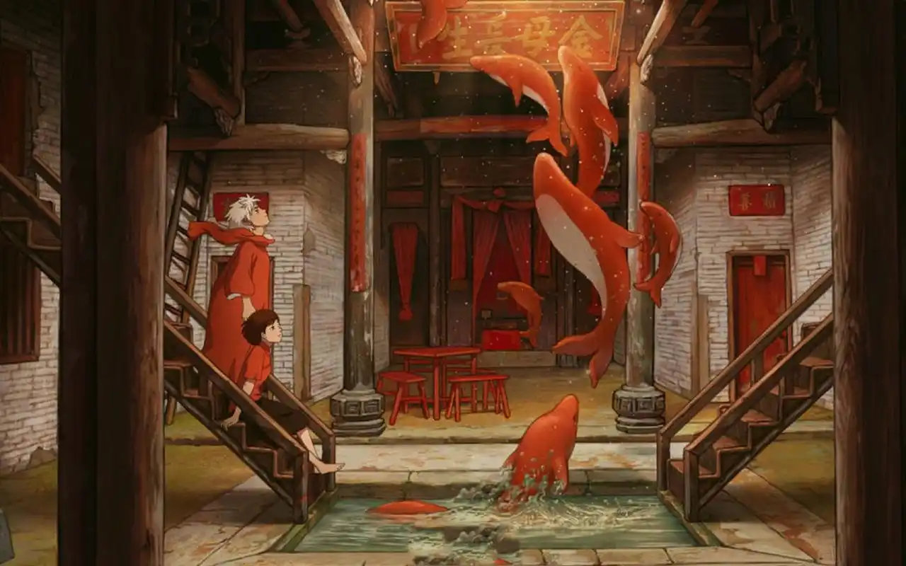 大鱼海棠结局,湫为爱牺牲,椿和鲲回到人间