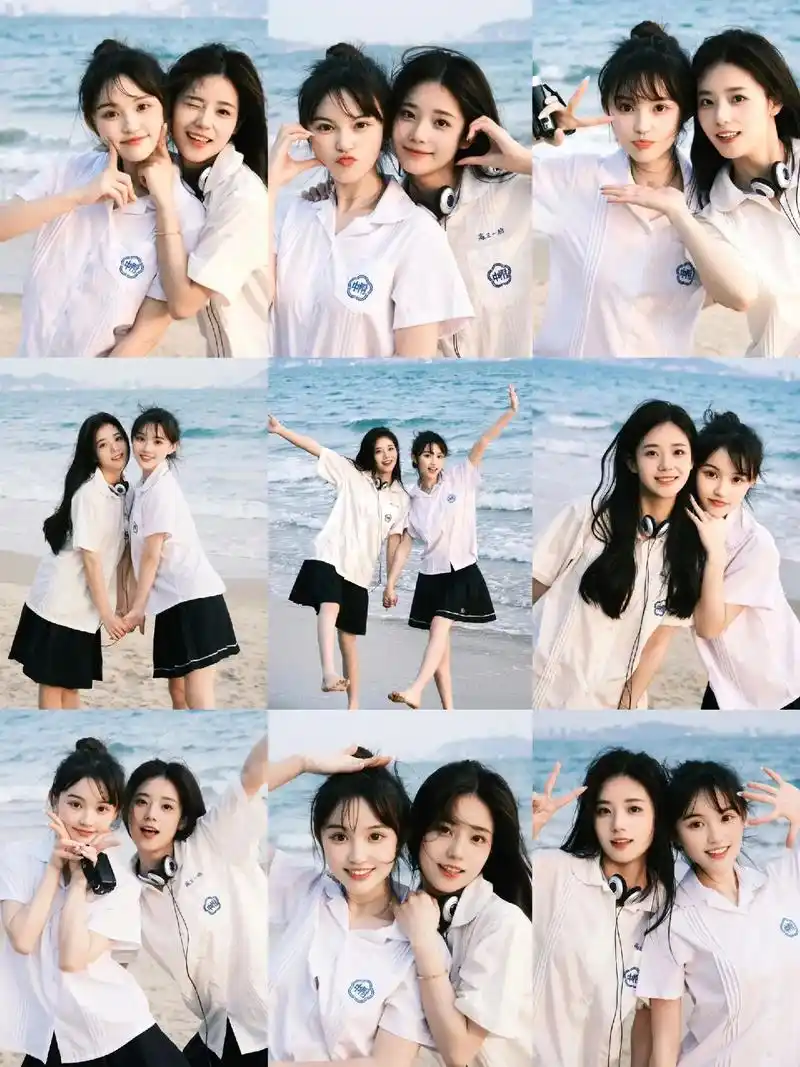 盘点45个闺蜜拍照知识大全!81个闺蜜拍照姿势合集|快快给我 - 抖音