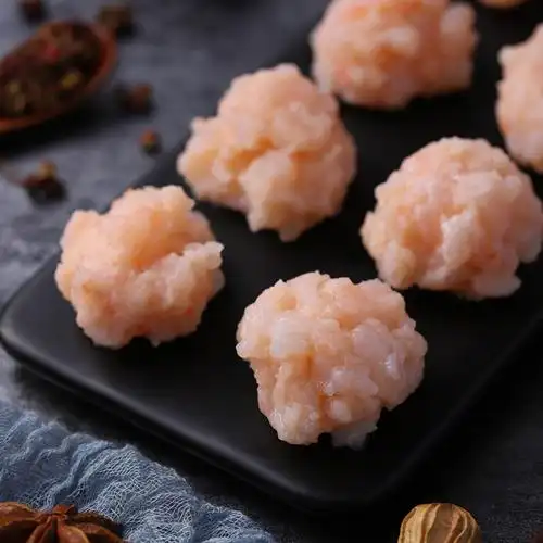 鲜美来3aaa级虾滑500g火锅店用青虾豆捞火锅食材新鲜冷冻生鲜一斤