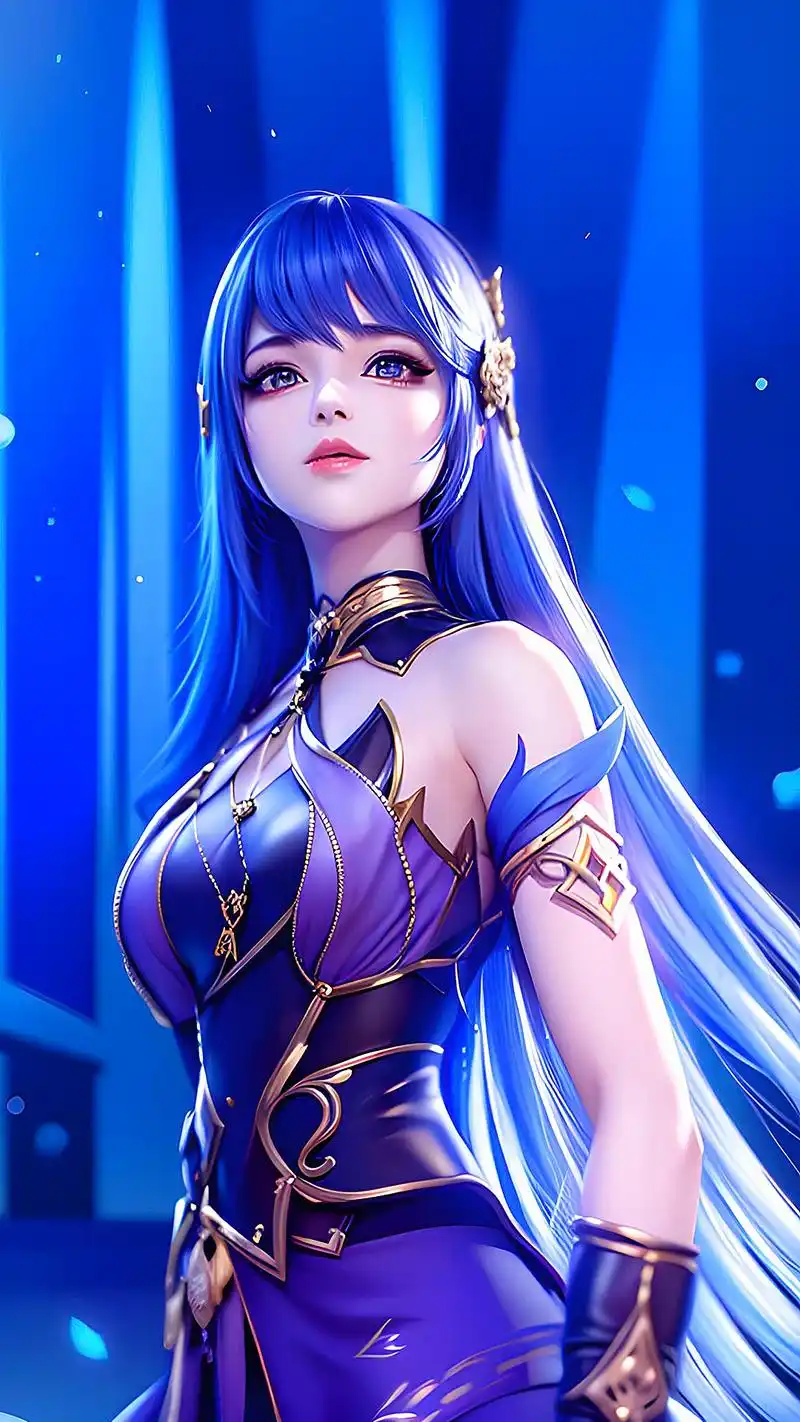 动漫壁纸神印王座圣采儿4k超高清手机壁纸