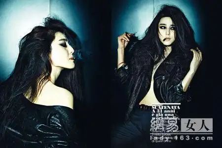 范冰冰微博发短发吸烟照 颠覆造型逐个数