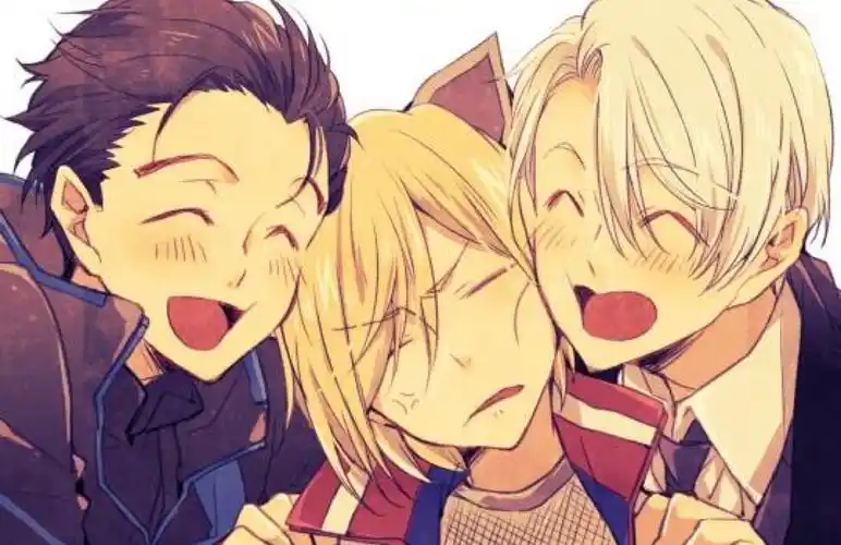 十月新番 #动漫 #二次元 #动画 #美少年 #运动 #滑冰 #动漫截图 #壁纸