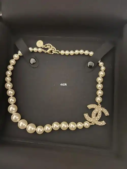 香奈儿100周年短款珍珠项链