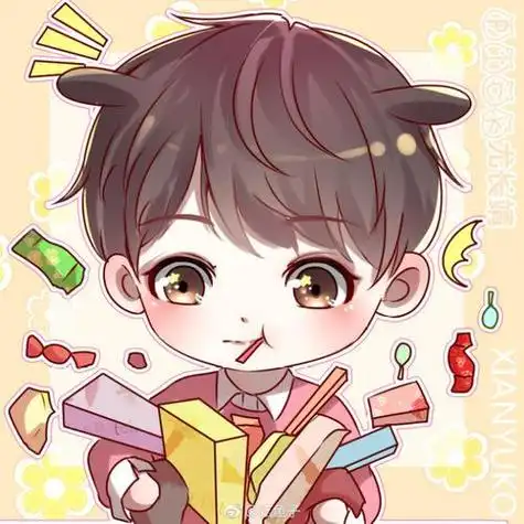 尤长靖卡通简笔画