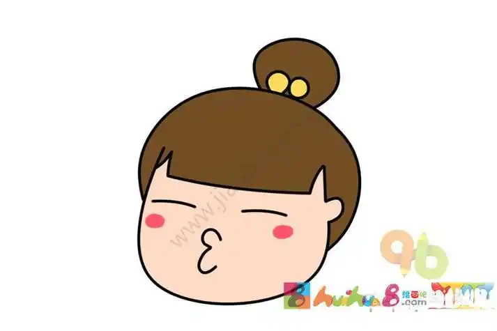 嘟嘟嘴表情包图简笔画