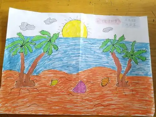 二(9)班《彩色的梦》课堂延伸