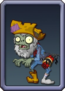 淘金僵尸简笔画