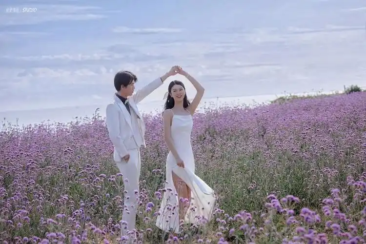 花花的季节来啦合肥婚纱照