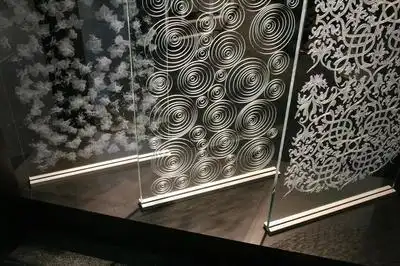 激光内雕玻璃 3d玻璃 立体发光玻璃