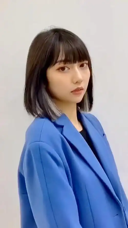 最火挂耳染   不论长发还是短发        都好看,时尚轮回心机染再不