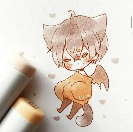 马克笔手绘丨超可爱的q版人物又来啦马克笔新手最爱