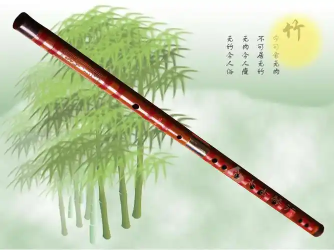 三钻笛子乐器 横笛高档双接铜精品笛子 竹笛 笛子 包邮买一送五