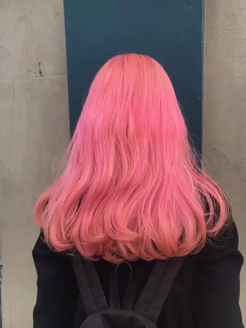 漂染心得彩毛护理我是如何与我的粉毛相处的