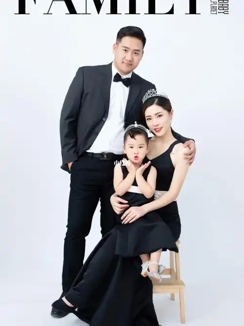 南京儿童摄影超有范儿的一家三口