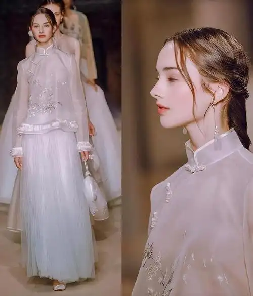 奥艺星推荐盖娅传说熊英时装秀中国风惊艳世界