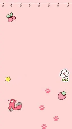 简约 可爱 清新 软萌 背景图片 平铺 素材 锁屏 壁纸(●ω