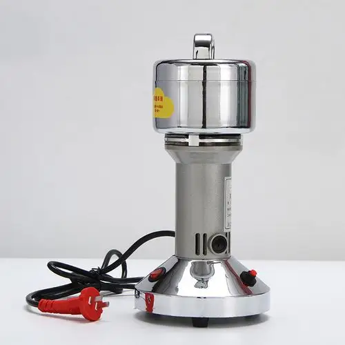 100g多功能立式螺纹中药材打粉机家用小型超细研磨机中草药粉碎机