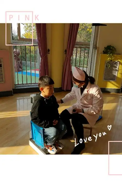 紫薇阁幼儿园健康查体,快乐成长