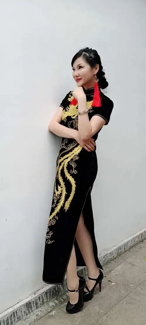 最美杭州桥西姑娘旗袍风情