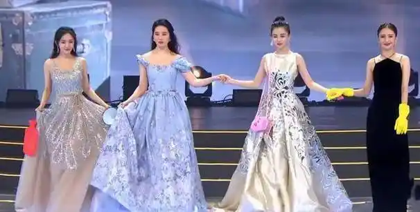 "三杨"新格局:杨幂,杨颖,杨紫三人仿佛没有感情的"鼓掌机器",莫名喜感