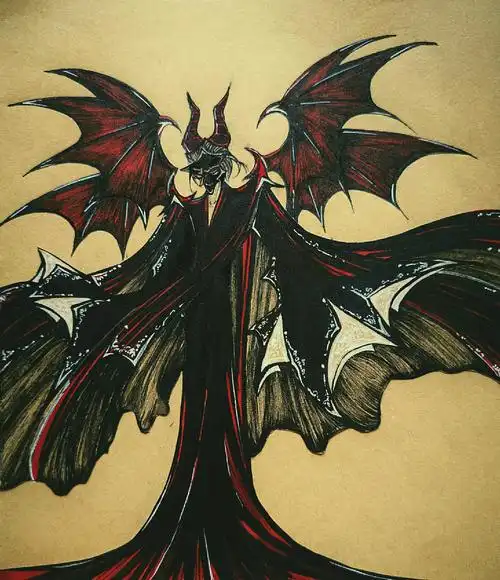 老早画的私设恶魔e  忘发了补一下