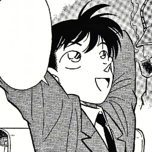 名侦探柯南头像  #黑白漫画头像  #自截头像